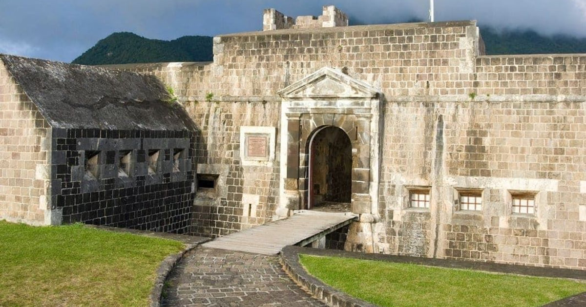 Entrance to Brimstone Hill Fortress, St. Kitts