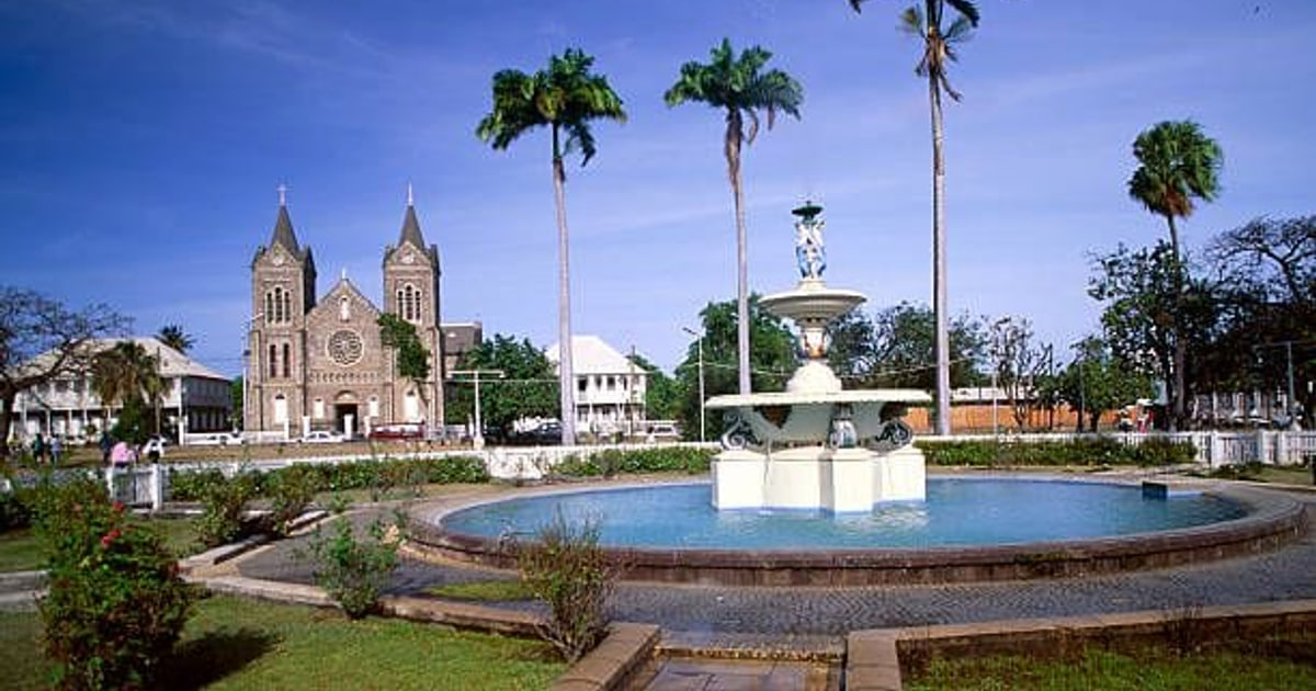 Basseterre, the commercial centre of St. Kitts