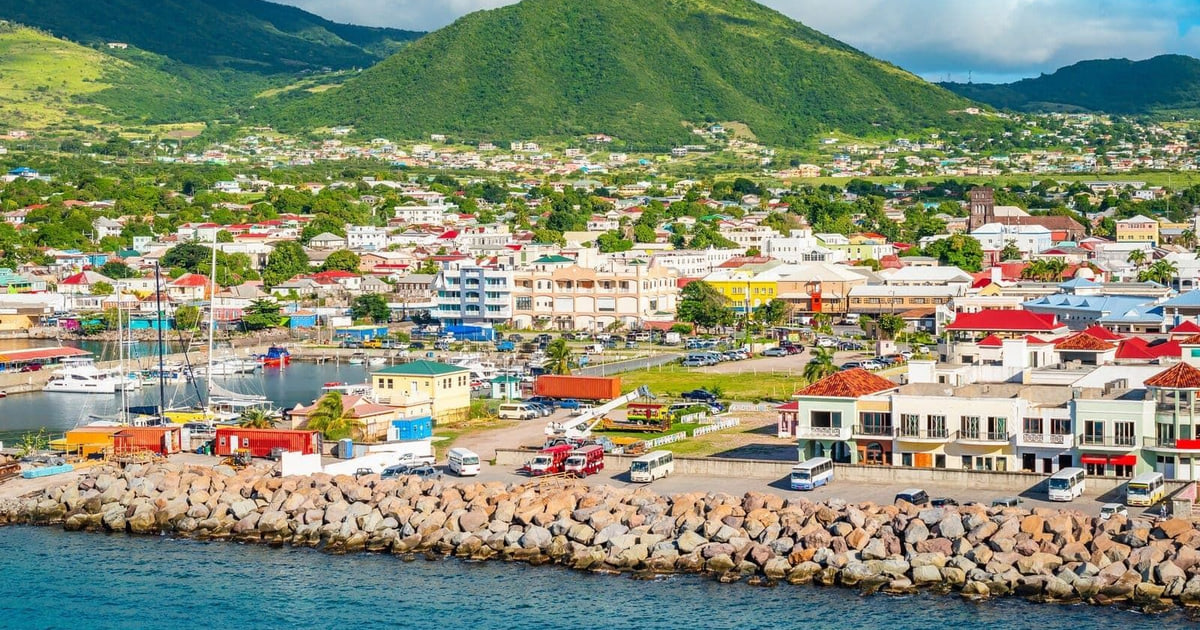 Basseterre harbour, St. Kitts